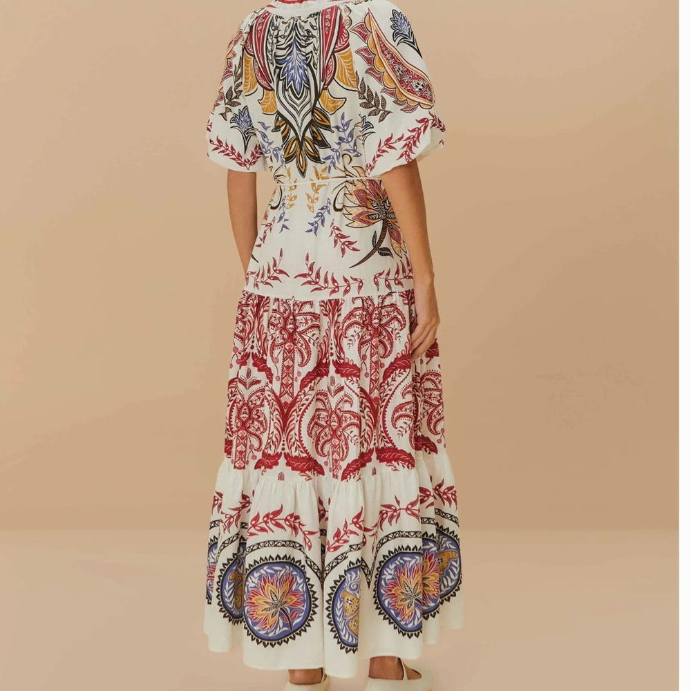 Farm Rio boho glam maxi dress - Picture 2 of 10